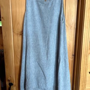 Eileen Fisher Linen Sleeveless Dress XL